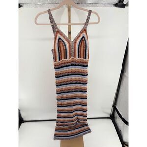 Sam Edelman Women's Canyon Sunset Crochet  Dress Size Large